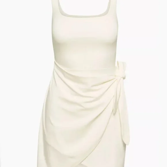 Aritzia | Dresses | Aritzia Wilfred Saturn Mini Dress Whiteoff White |  Poshmark